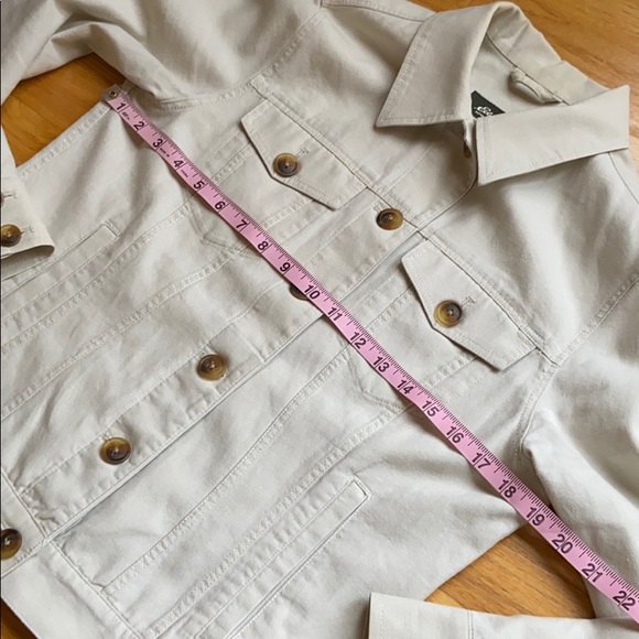 SOLD! Eddie Bauer linen cotton jacket - Picture 4 of 8